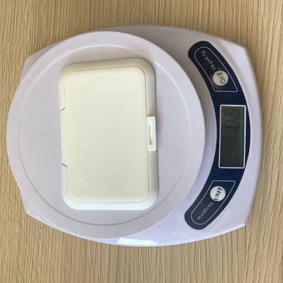 غطاء منديل مبلل للأطفال باللون الأزرق 100 مم ISO9001 غطاء علوي قابل للطي
