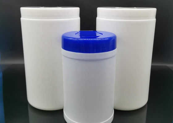 100 قطعة HDPE علبة مناديل مبللة صديقة للبيئة زجاجة مناديل كحول