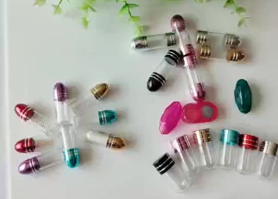 عبوات حبوب بلاستيكية صغيرة 1 جرام