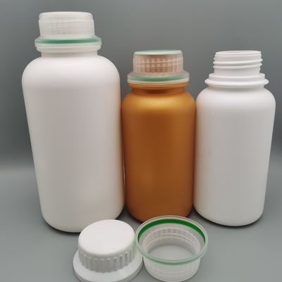 عبوة مبيدات الآفات Hdpe بلون العنبر سعة 100 مل