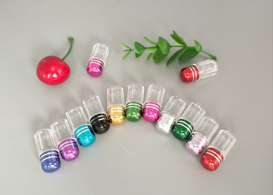 PS زجاجات حبوب منع الحمل البلاستيكية الشفافة OEM تغليف كبسولة واحدة